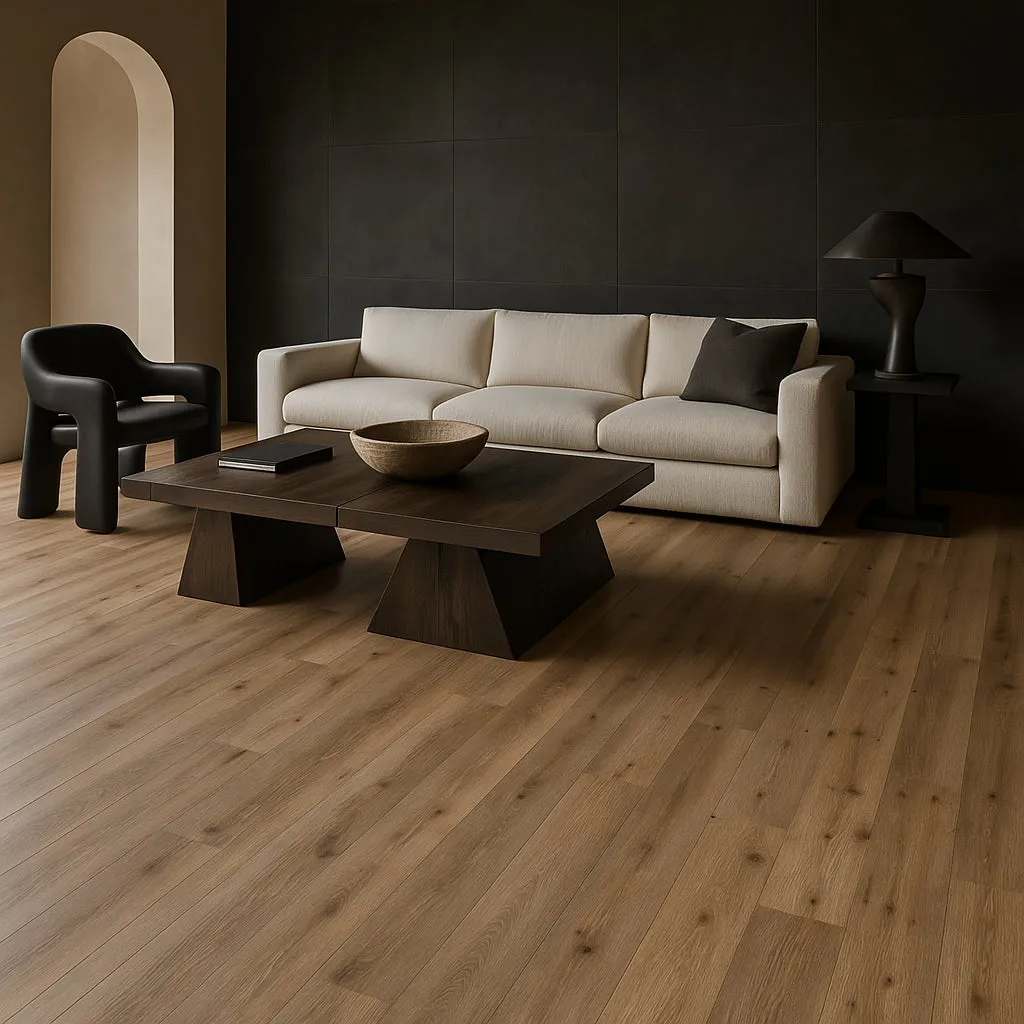 CALI Vinyl Pro Aged Hickory Luxury Vinyl Plank Sample - Waterproof Flooring, photo 3 of 6