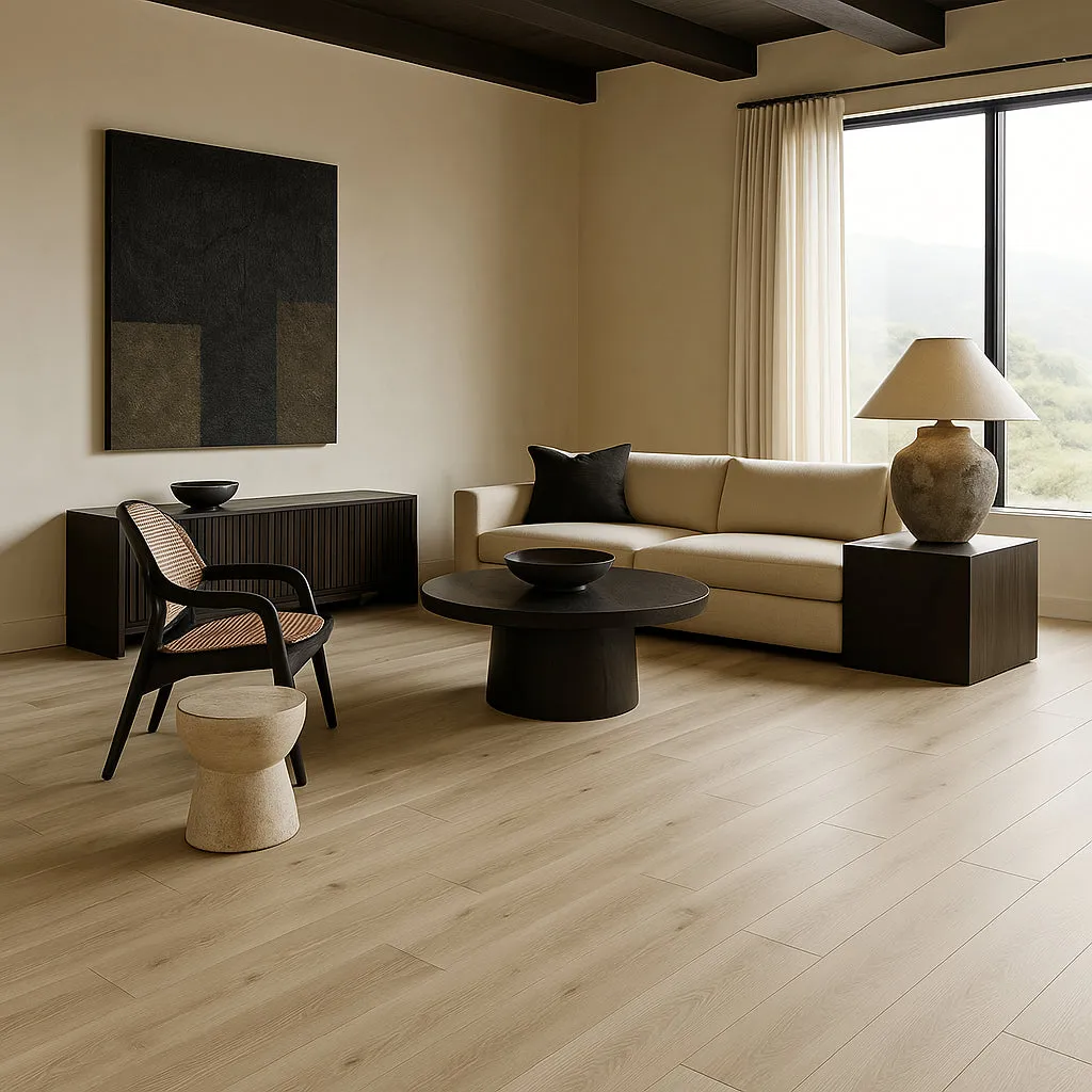 CALI Laguna Pacific Plover Vinyl Plank Flooring - 20-mil, Waterproof, 18.15 sq ft Carton, photo 3 of 6