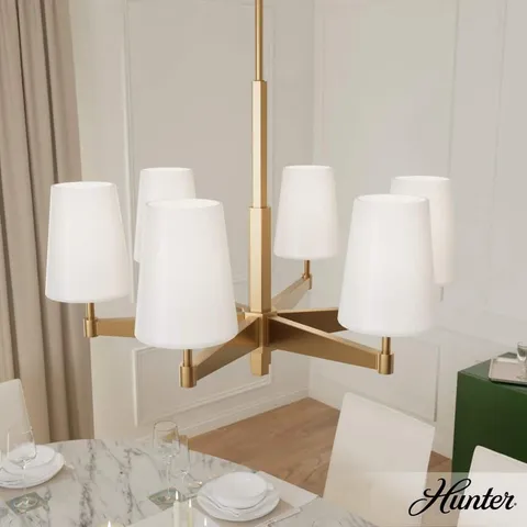 Nolita 6-Light Gold Branch Chandelier
