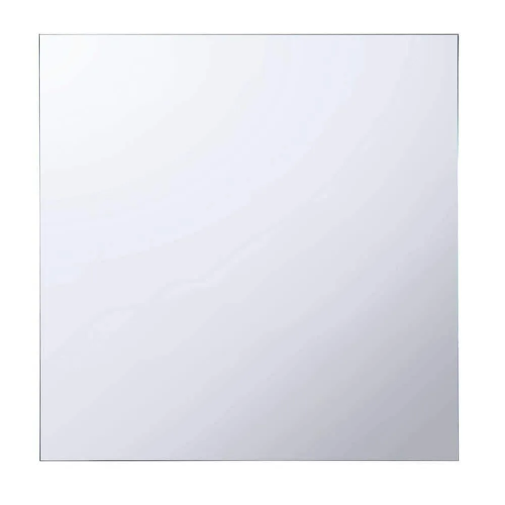 FINE FIXTURES 24 in. W x 24 in. H Recessed or Surface Wall Mount Medicine Cabinet with Mirror in Silver, photo 3 of 7