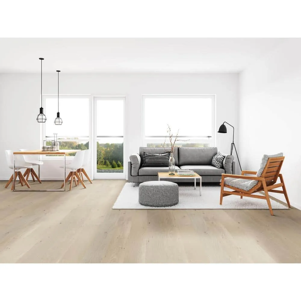 A&A Surfaces Woodridge Amadeus Oak 0.28 in. x 6.5 in. Waterproof Wire Brushed Engineered Hardwood Flooring (21.67 sq. ft./case), photo 2 of 8