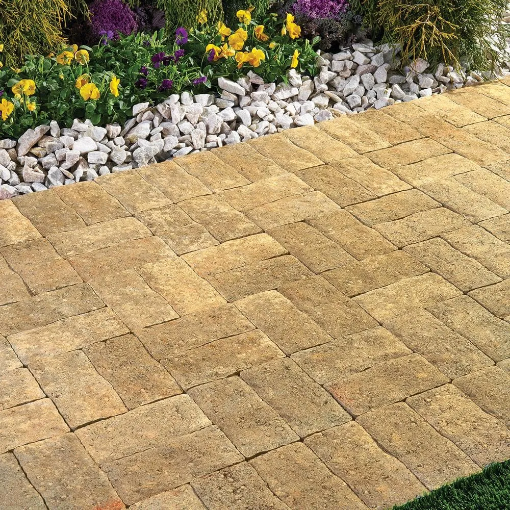 Pavestone Clayton 7 in. L x 3.5 in. W x 1.77 in. H Amelia Blend Concrete Paver (840-Pieces/143 sq. ft./Pallet), photo 2 of 5