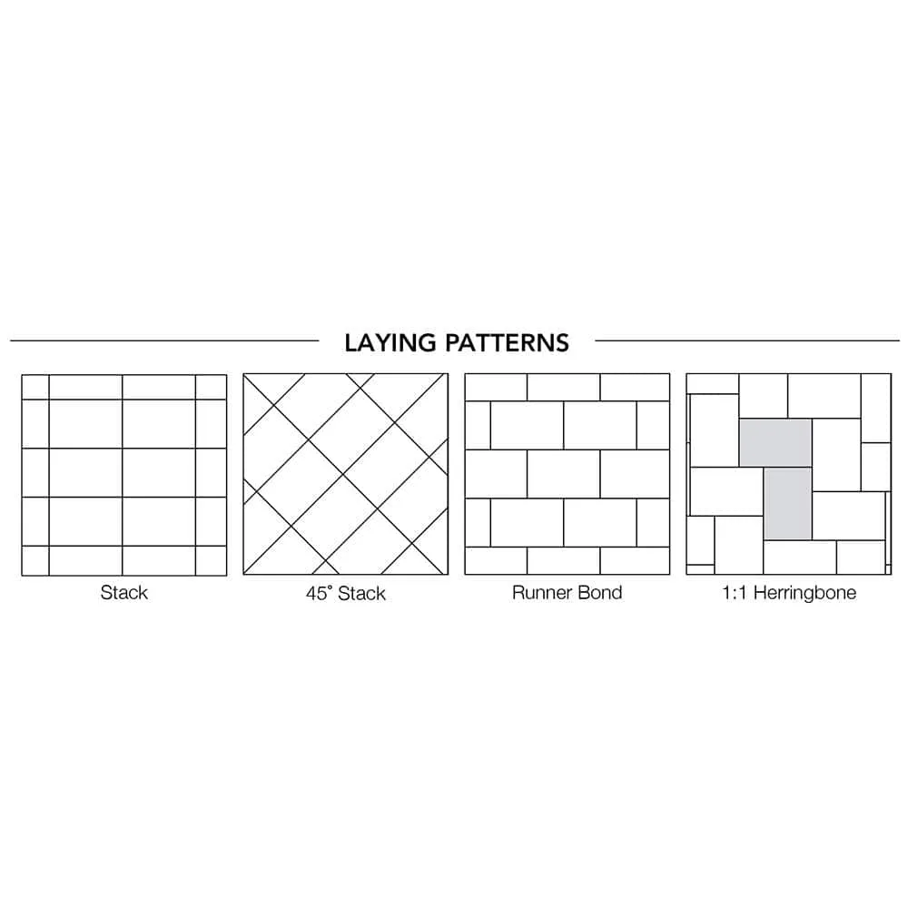 Pavestone Taverna Rec 11.81 in. L x 7.87 in. W x 1.9 in. H Amelia Blend Concrete Paver (192-Piece/124 sq. ft./pallet), photo 2 of 3