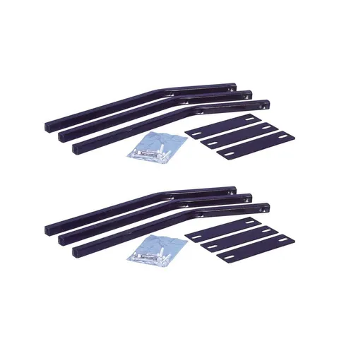 Wildlife Feeder Accessory Leg Adapter Kit in Black (2-Pack)
