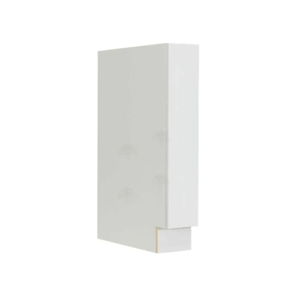 LIFEART CABINETRY Anchester Assembled 6 in. x 34.5 in. x 24 in. Base Spice Drawer Cabinet in White, photo 3 of 10