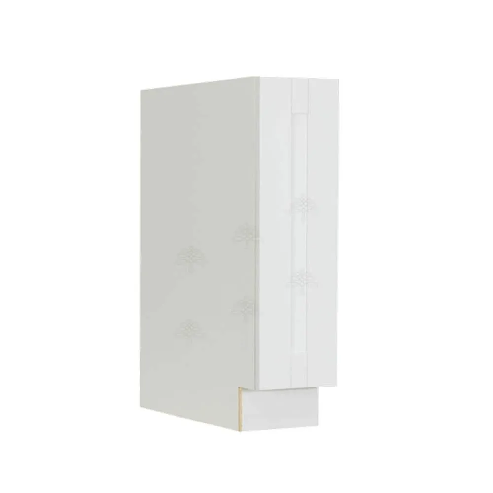 LIFEART CABINETRY Anchester Assembled 9 in. x 34.5 in. x 24 in. Base Spice Rack Cabinet in White, photo 5 of 12