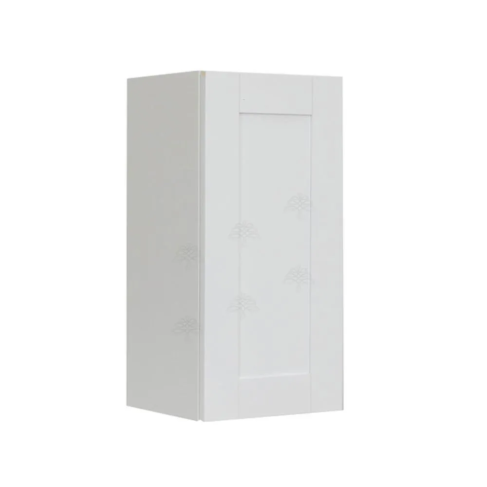 LIFEART CABINETRY Anchester Assembled 9x36x12 in. 1 Door Wall Cabinet with 2 Shelves in Classic White, photo 4 of 7