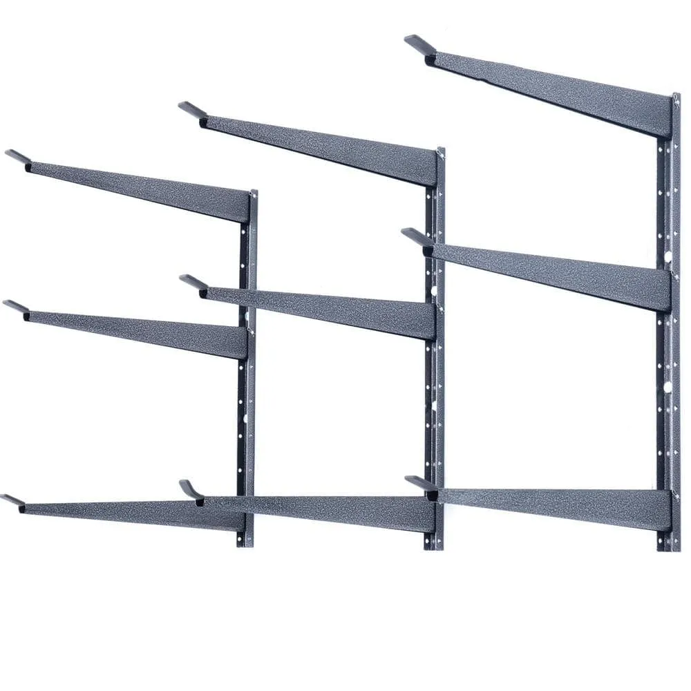 Angel Sar 3-Tier Heavy Duty Lumber Storage Rack with Fully Adjustable Arms, Holds Up to 720 lbs., photo 2 of 5