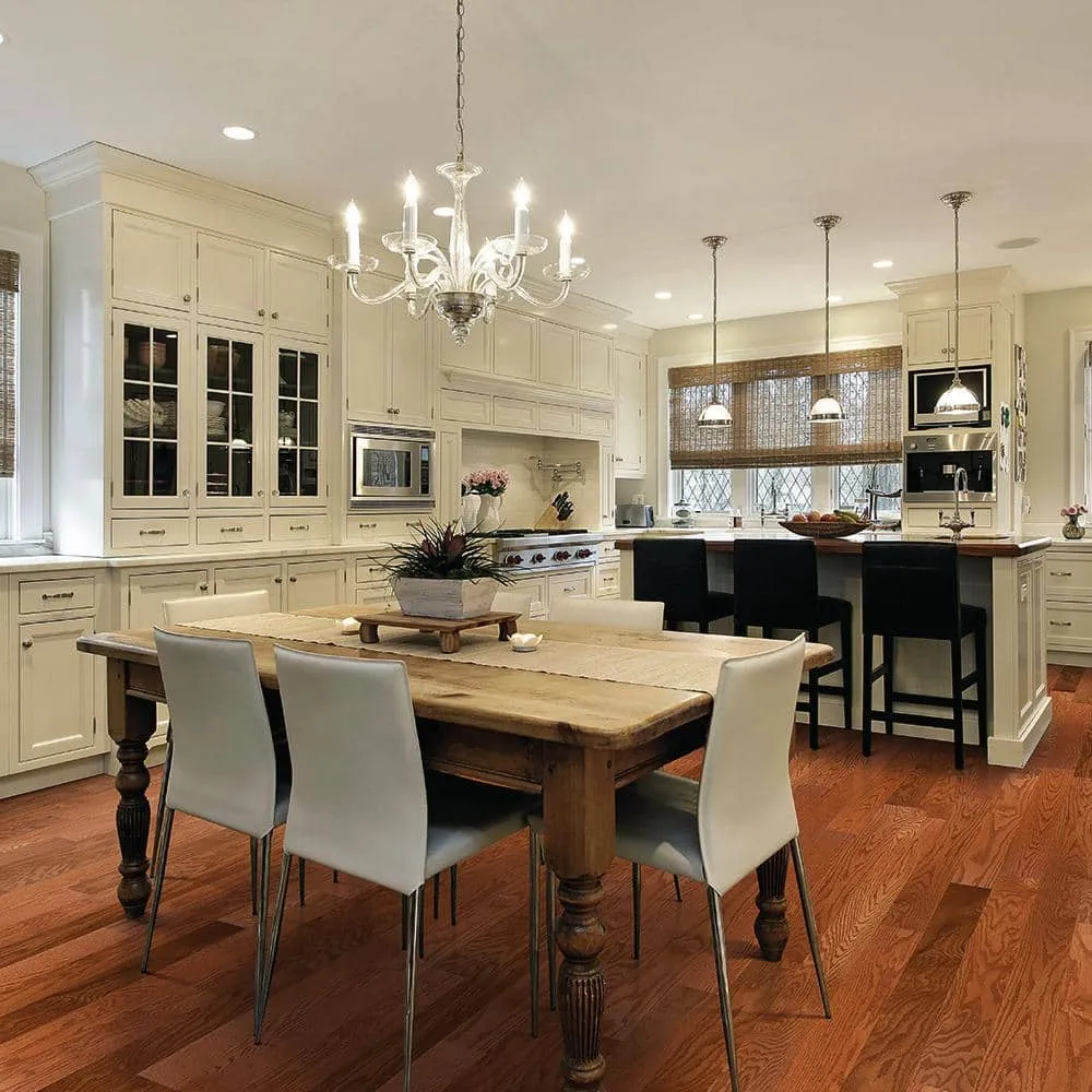 Blue Ridge Hardwood Flooring Antique Gunstock Oak 3/4 in. T x 5 in. W Smooth Solid Hardwood Flooring (20 sq.ft./case), photo 8 of 8