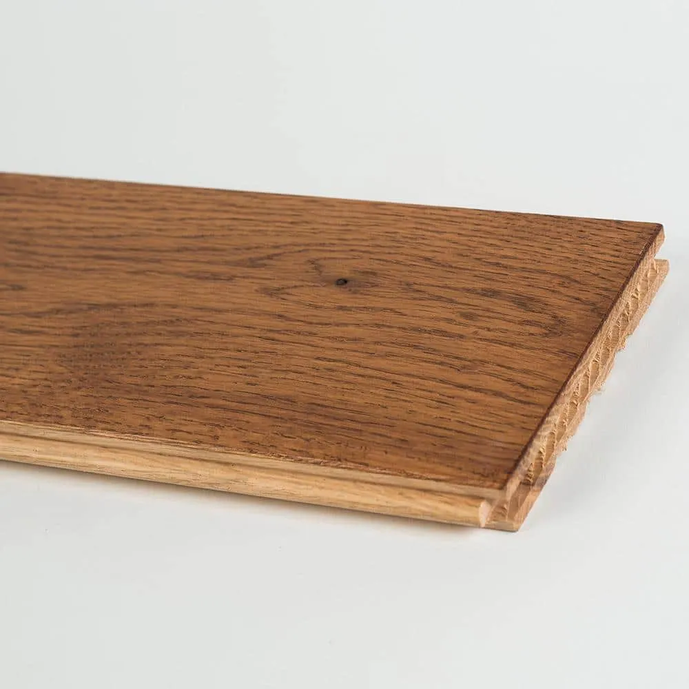 Blue Ridge Hardwood Flooring Antique Gunstock Oak 3/4 in. T x 5 in. W Smooth Solid Hardwood Flooring (20 sq.ft./case), photo 5 of 8