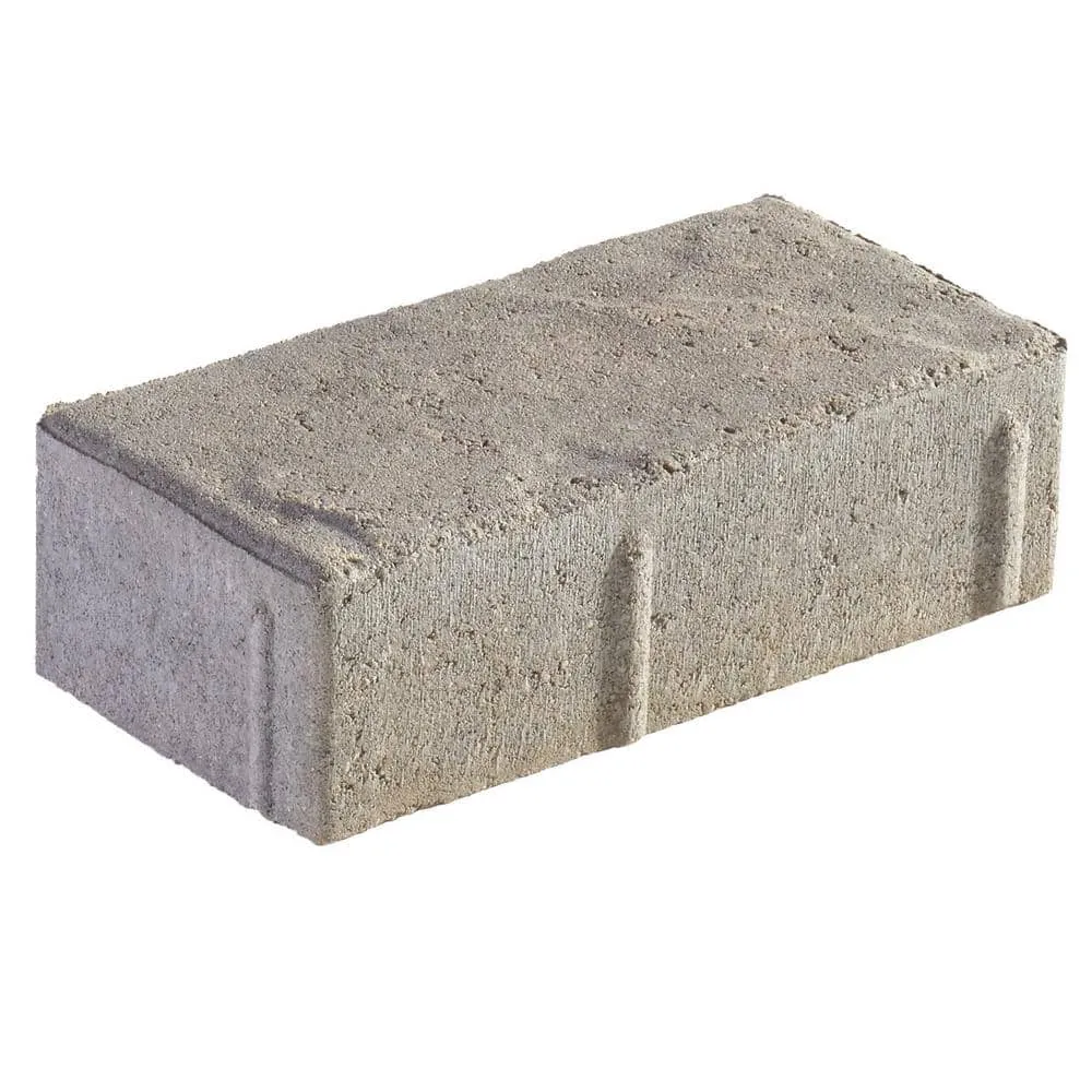 Pavestone Panorama Demi 3-pc 7.75 in. x 7.75 in. x 2.25 in. Antique Pewter Concrete Paver (240 Pcs. / 103 Sq. ft. / Pallet), photo 3 of 7