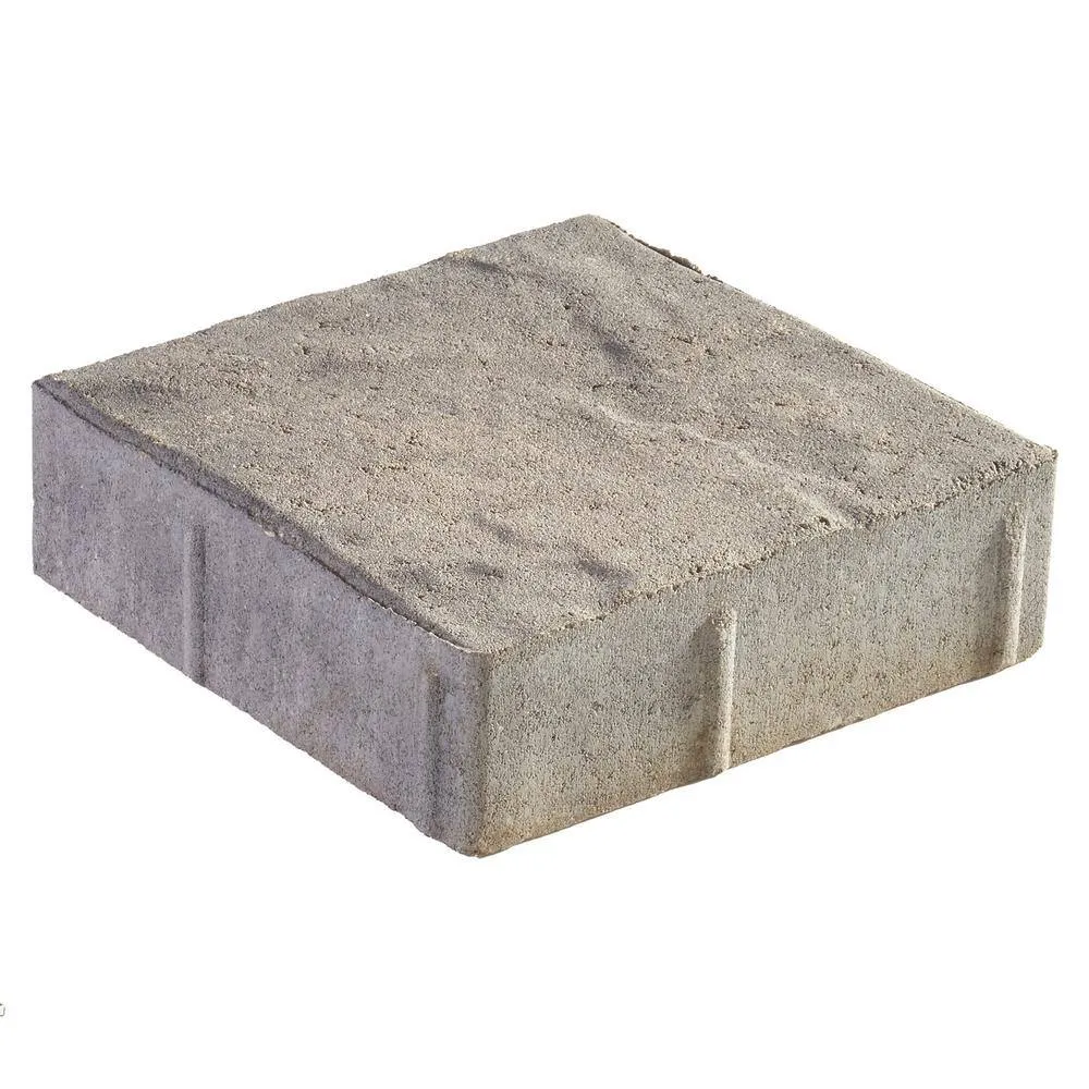 Pavestone Panorama Demi 3-pc 7.75 in. x 7.75 in. x 2.25 in. Antique Pewter Concrete Paver (240 Pcs. / 103 Sq. ft. / Pallet), photo 5 of 7