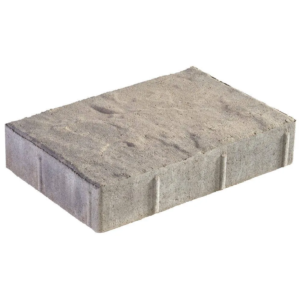Pavestone Panorama Demi 3-pc 7.75 in. x 7.75 in. x 2.25 in. Antique Pewter Concrete Paver (240 Pcs. / 103 Sq. ft. / Pallet), photo 6 of 7