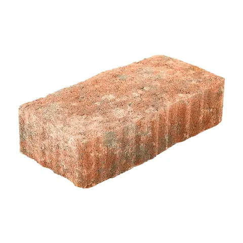 Clayton 7 in long · 3.5 in wide · 1.77 in high Antique Red Concrete Paver