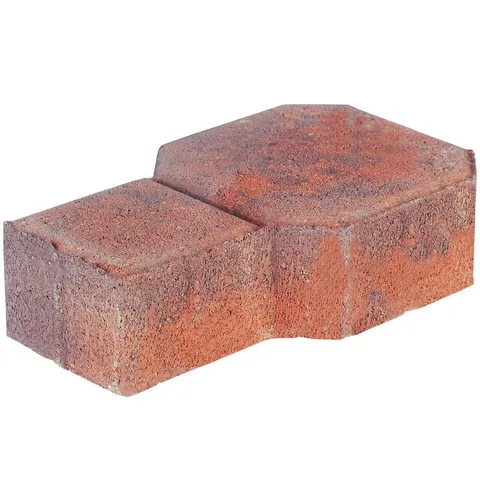 Decorastone 9.06 in long · 5.51 in wide · 2.36 in high Antq Terra Cotta Concrete Paver