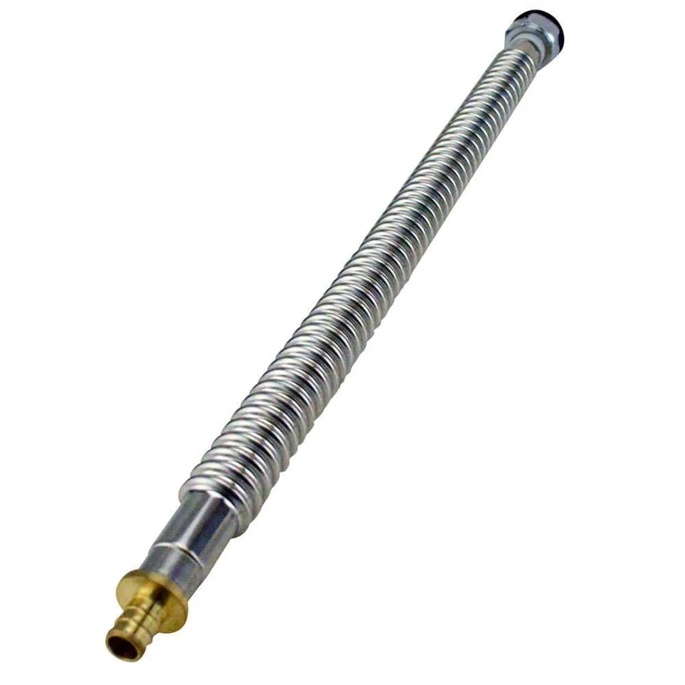 Apollo 1/2 in. Stainless Steel PEX Barb x 3/4 in. Female Pipe Thread x 18 in. Water Heater Connector, photo 11 of 17