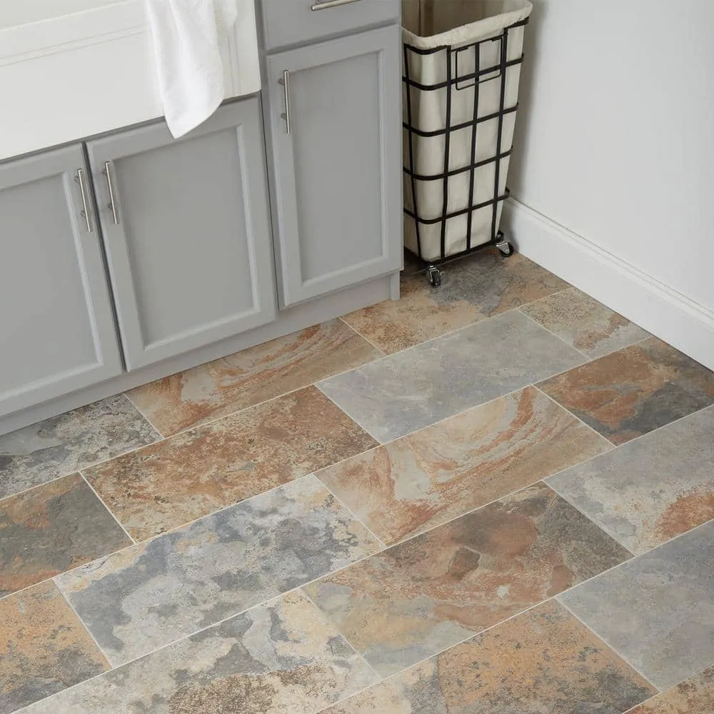Marazzi VitaElegante Ardesia 12 in. x 24 in. Porcelain Floor and Wall Tile (15.6 sq. ft. / case), photo 3 of 8