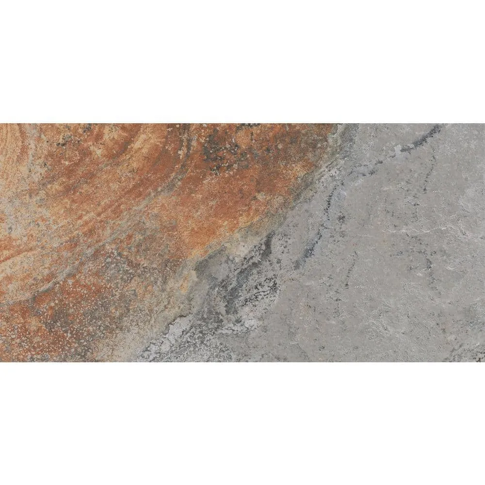 Marazzi VitaElegante Ardesia 12 in. x 24 in. Porcelain Floor and Wall Tile (15.6 sq. ft. / case), photo 5 of 8