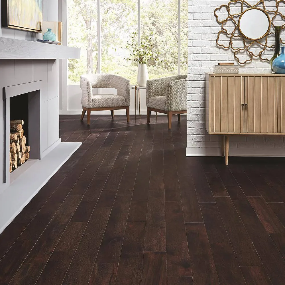 HOMELEGEND Auburn Acacia 3/8 in. T x 5 in. W Hand Scraped Engineered Hardwood Flooring (26.3 sqft/each), photo 3 of 3