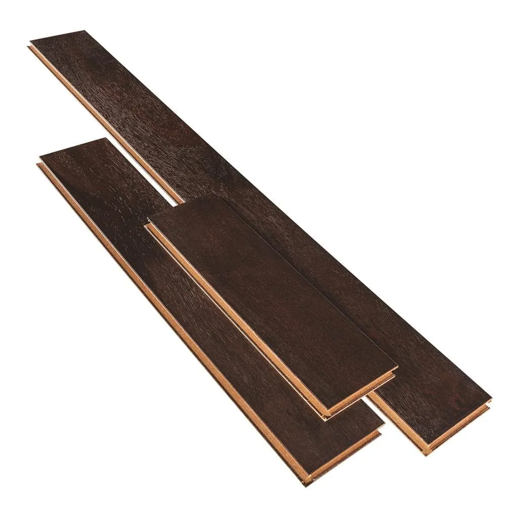 HOMELEGEND Auburn Acacia 3/8 in. T x 5 in. W Hand Scraped Engineered Hardwood Flooring (26.3 sqft/each), photo 2 of 3