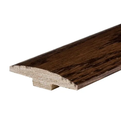 Tapenade 0.46 in thick · 2 in wide · 78 in long Solid Wood Floor T-moulding