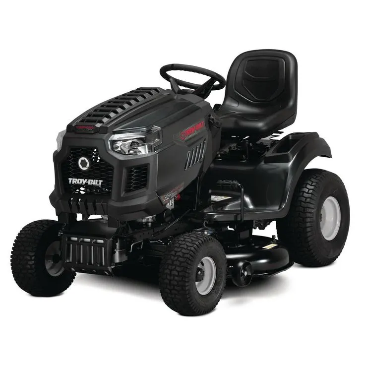 Troy-Bilt Super Bronco XP 42 in. 547 cc Engine Hydrostatic Drive Gas Riding Lawn Tractor with Mow in Reverse, photo 2 of 6