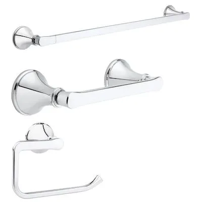 3-piece Auden Decorative Bathroom Hardware Set