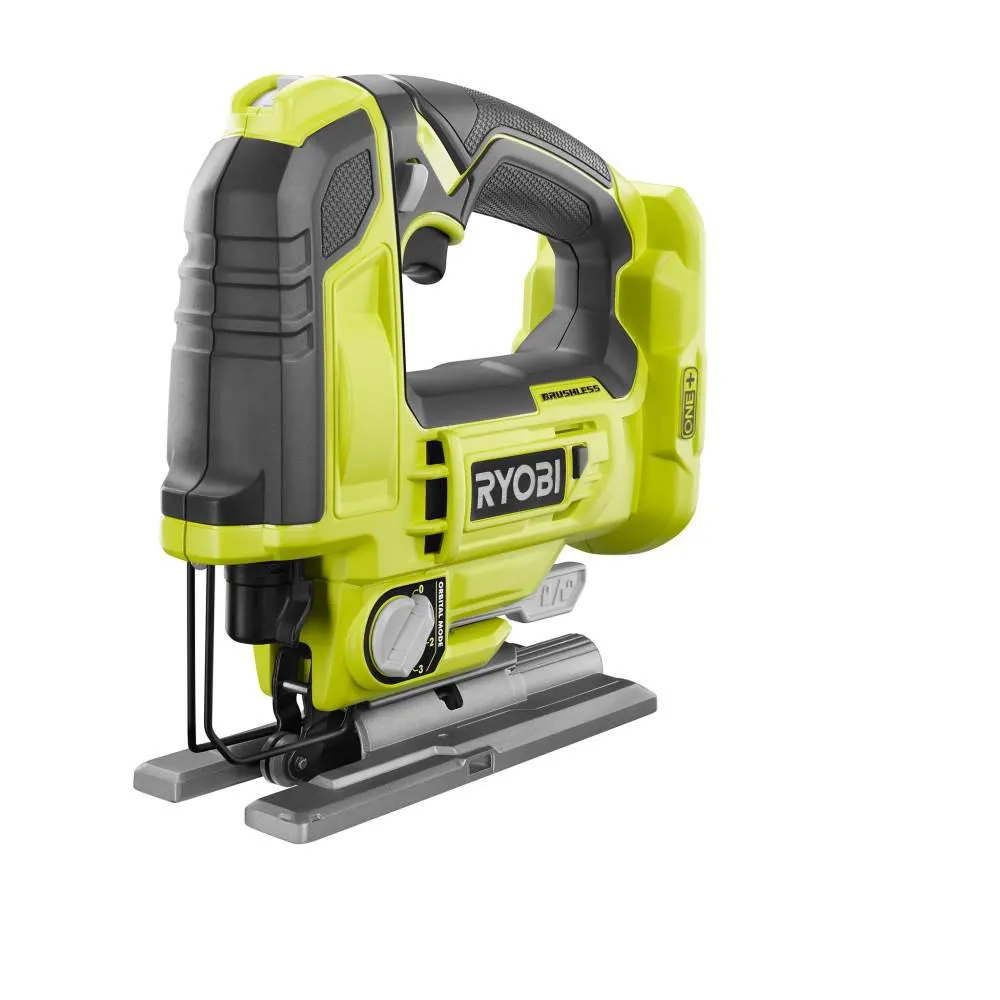 RYOBI 18-Volt ONE+ Cordless Brushless Jig Saw with 3.0 Ah LITHIUM+ HP Battery and 18-Volt Charger, photo 5 of 9