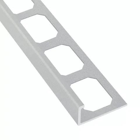 L-Shape Edge 3/8 in. Frosty Profile