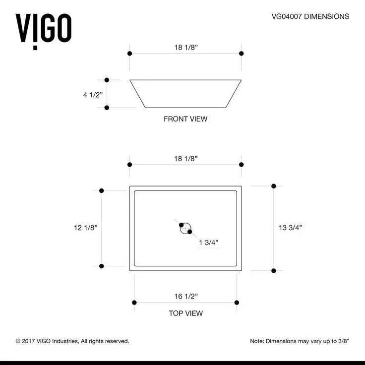 VIGO White Vinca Handmade Countertop Matte Stone Rectangle Vessel Bathroom Sink in Matte White, photo 3 of 6