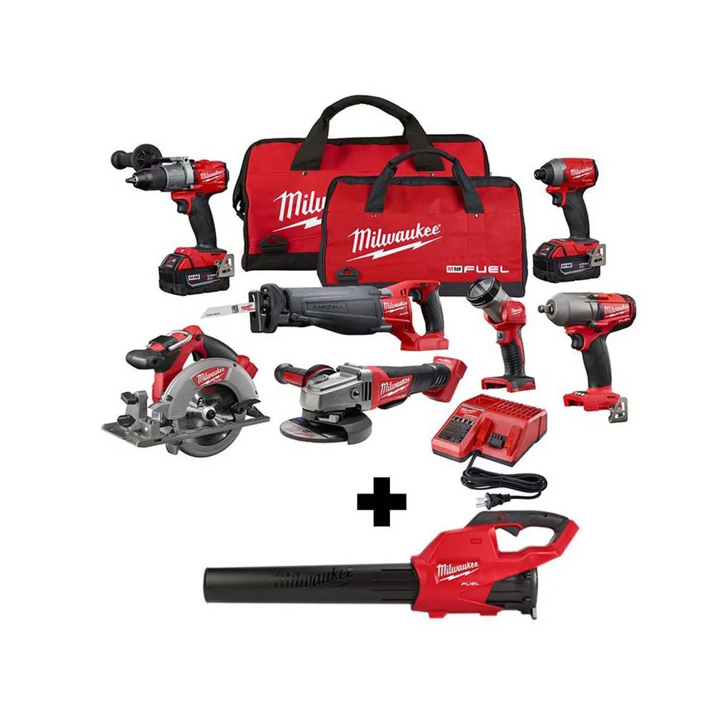 M18 FUEL 18-Volt Lithium-Ion Brushless Cordless Hammer Drill and Impact Driver Combo Kit (2-Tool) with Two 5Ah Batteries, photo 25 of 34