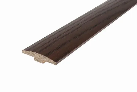 French Oak Haven 0.452 in thick · 2 in wide · 78 in long Solid Wood Floor T-moulding