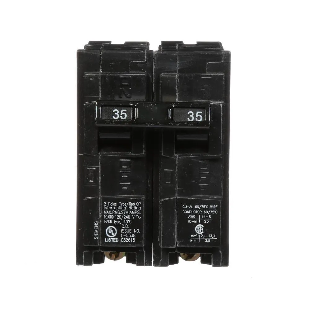 Siemens 30 Amp Double-Pole Type QP Circuit Breaker, photo 15 of 21