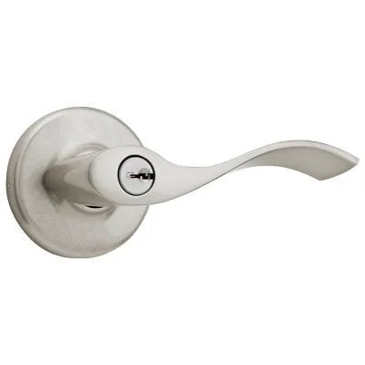Balboa Satin Nickel Universal Keyed Entry Door Handle