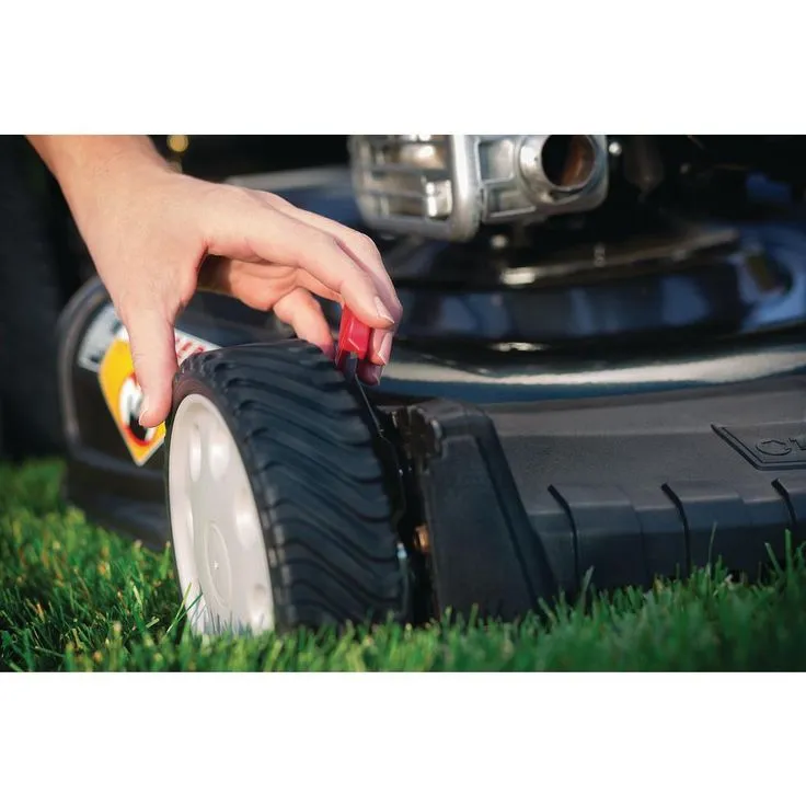 Troy-Bilt XP 21 in. 160 cc Honda Gas Walk Behind Push Mower with High Rear Wheels and 3-in-1 Cutting TriAction Cutting System, photo 4 of 7