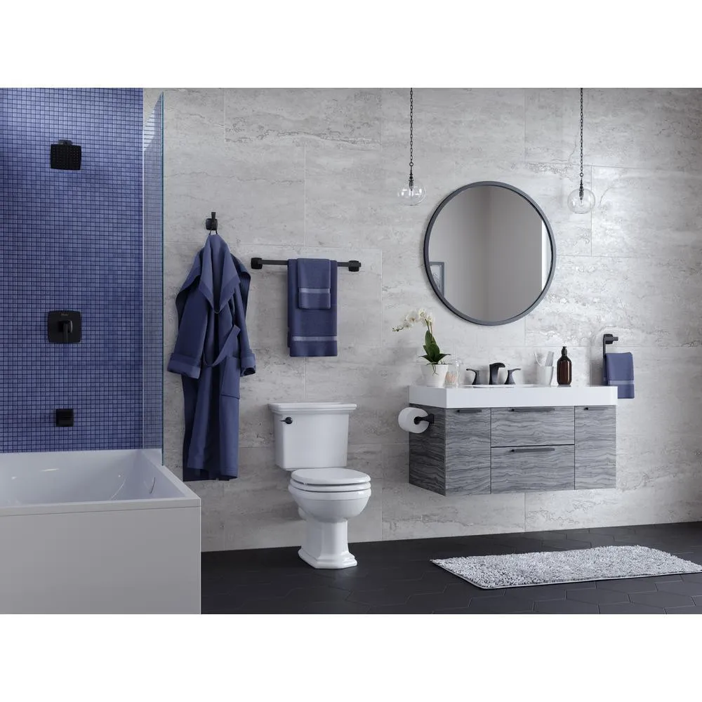 Venturi Toilet Paper Holder in Matte Black, photo 4 of 8