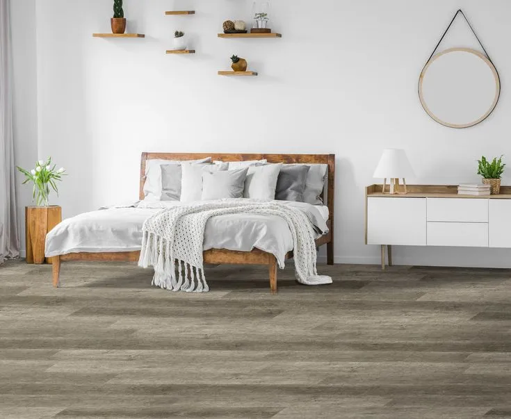 CALI Aqua Tough Dusty Dune 4.7-mm x 7-3/32-in W x 48-in L Waterproof Luxury Vinyl Plank Flooring (23.77-sq ft/case), photo 11 of 13