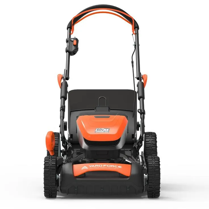 YARD FORCE 20 in. 60-Volt Cordless Brushless Lithium-ion 4.0Ah Walk Behind RWD Self-Propelled Mower, Battery, Fast Charger Included, photo 9 of 9