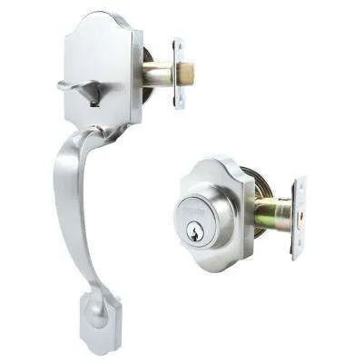 Traditionale Single Cylinder Oil-Rubbed Bronze Left-Hand Lexington Door Handleset with Bordeau Lever