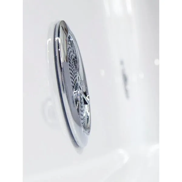 Ella Laydown 72 in. Walk-In Whirlpool Bathtub in White with Right-Hinged Middle Glass Door, 2-Piece Fast Fill Faucet, Right-Hand-Seat Drain, photo 5 of 17