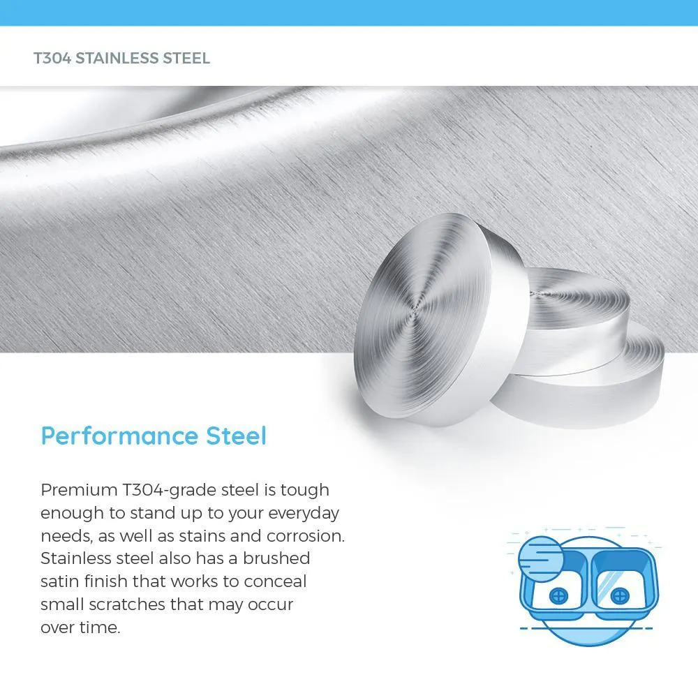 All-in-One Undermount Stainless Steel 43 in. Triple Bowl Kitchen Sink, photo 8 of 12