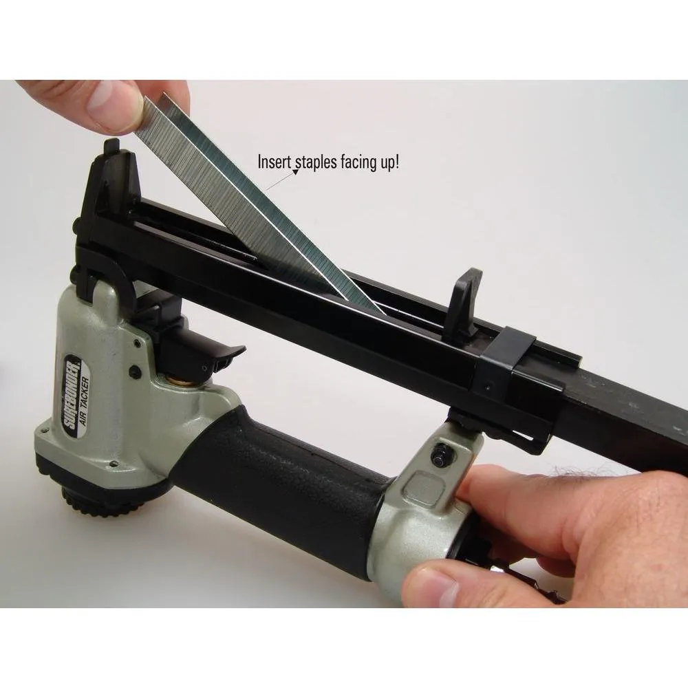 Pneumatic-7 Piece-Heavy Duty Standard Staple Gun/Staple Kit-1/4 in.,5/16 in.,3/8 in.,1/2 in. and 9/16 in. Staples Incl., photo 2 of 5
