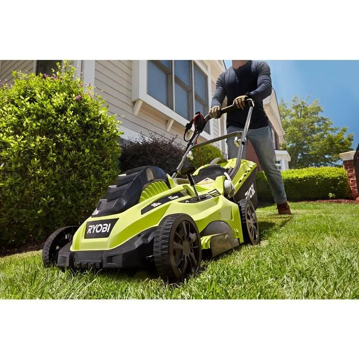 RYOBI 16 in. 13 Amp Corded Electric Walk Behind Push Mower, photo 5 of 5