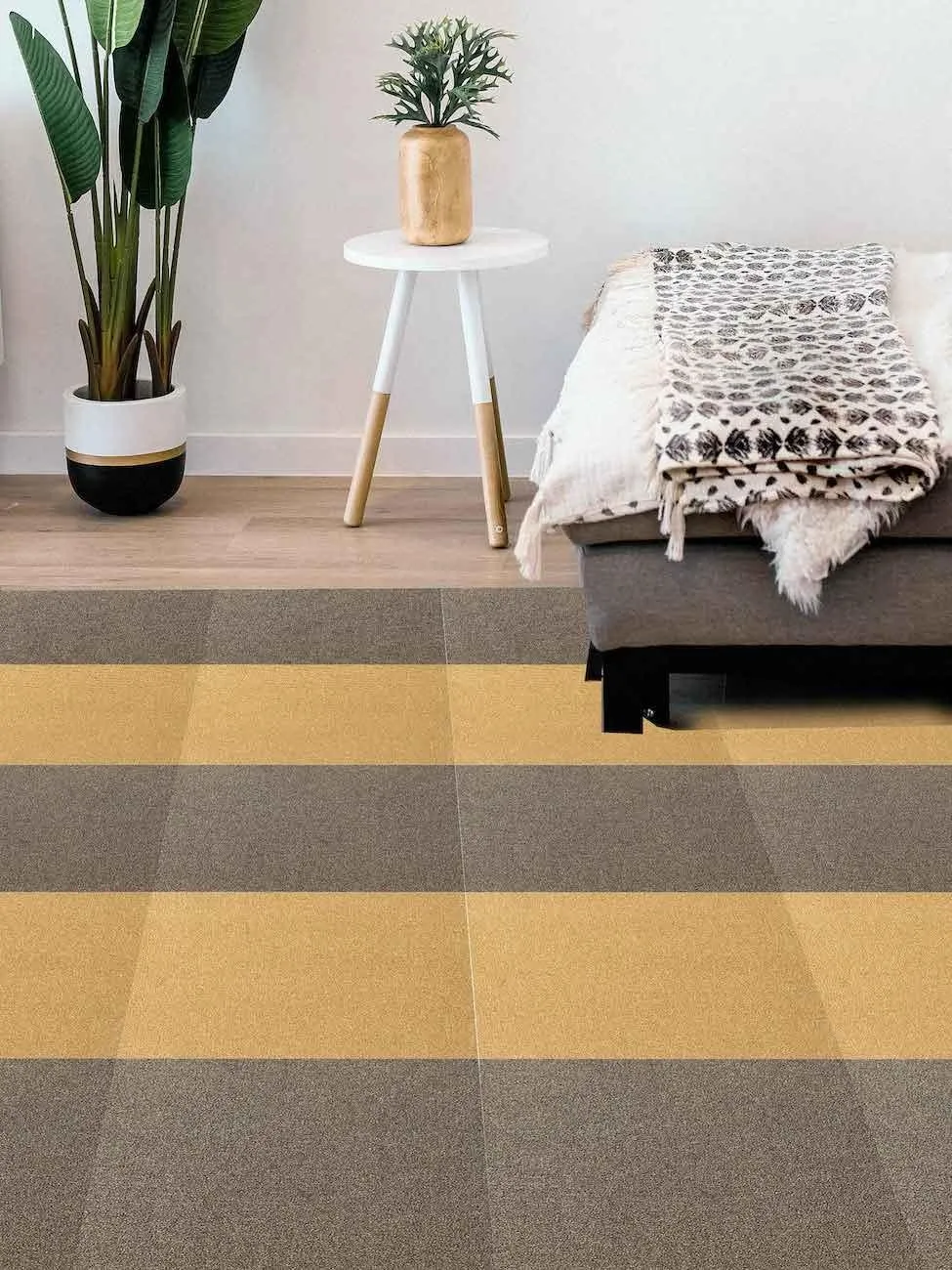 Design is Personal DIP Shade Carpet Tile Square 19.7 in. x 19.7 in. 16.2 sq ft/6 pack, photo 14 of 16