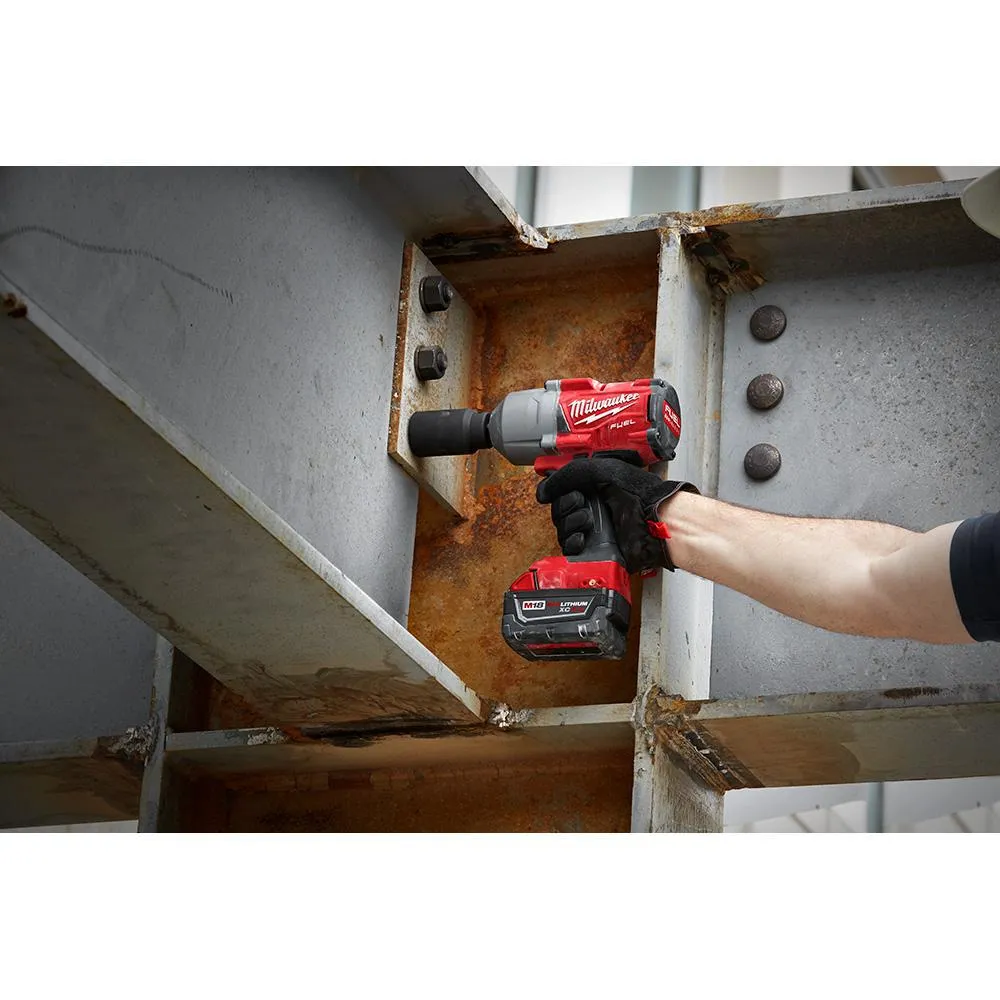M18 FUEL 18-Volt Lithium-Ion Brushless Cordless Hammer Drill Driver/Impact Driver/Impact Wrench Kit with 4-Batteries, photo 9 of 15