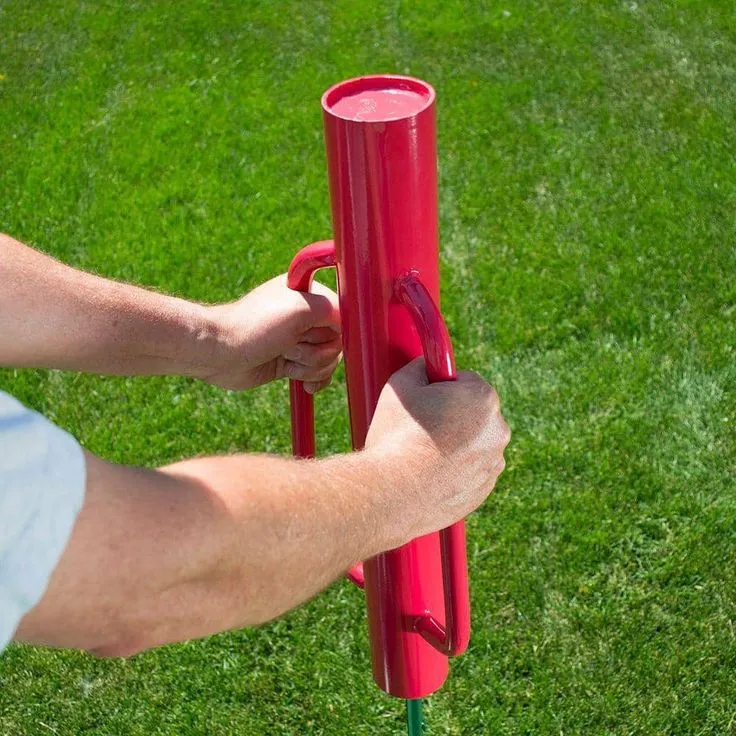 Everbilt 3 in. x 9 in. x 24 in. Metal Fence Post Driver, photo 4 of 6