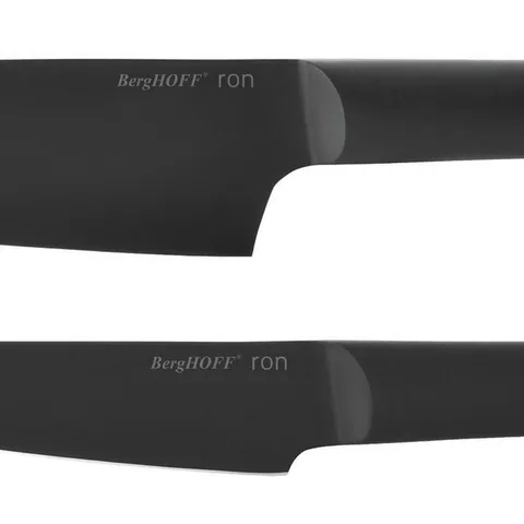 Ron 2-Piece Black All Purpose Knife Set