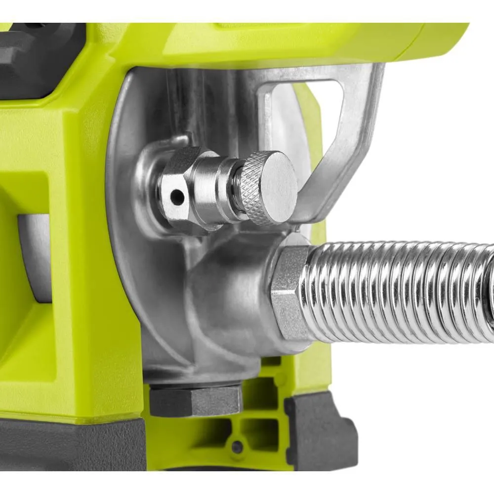 RYOBI 18-Volt ONE+ Grease Gun Kit with (1) 2.0 Ah Lithium-Ion Battery and Dual Chemistry Charger, photo 6 of 14