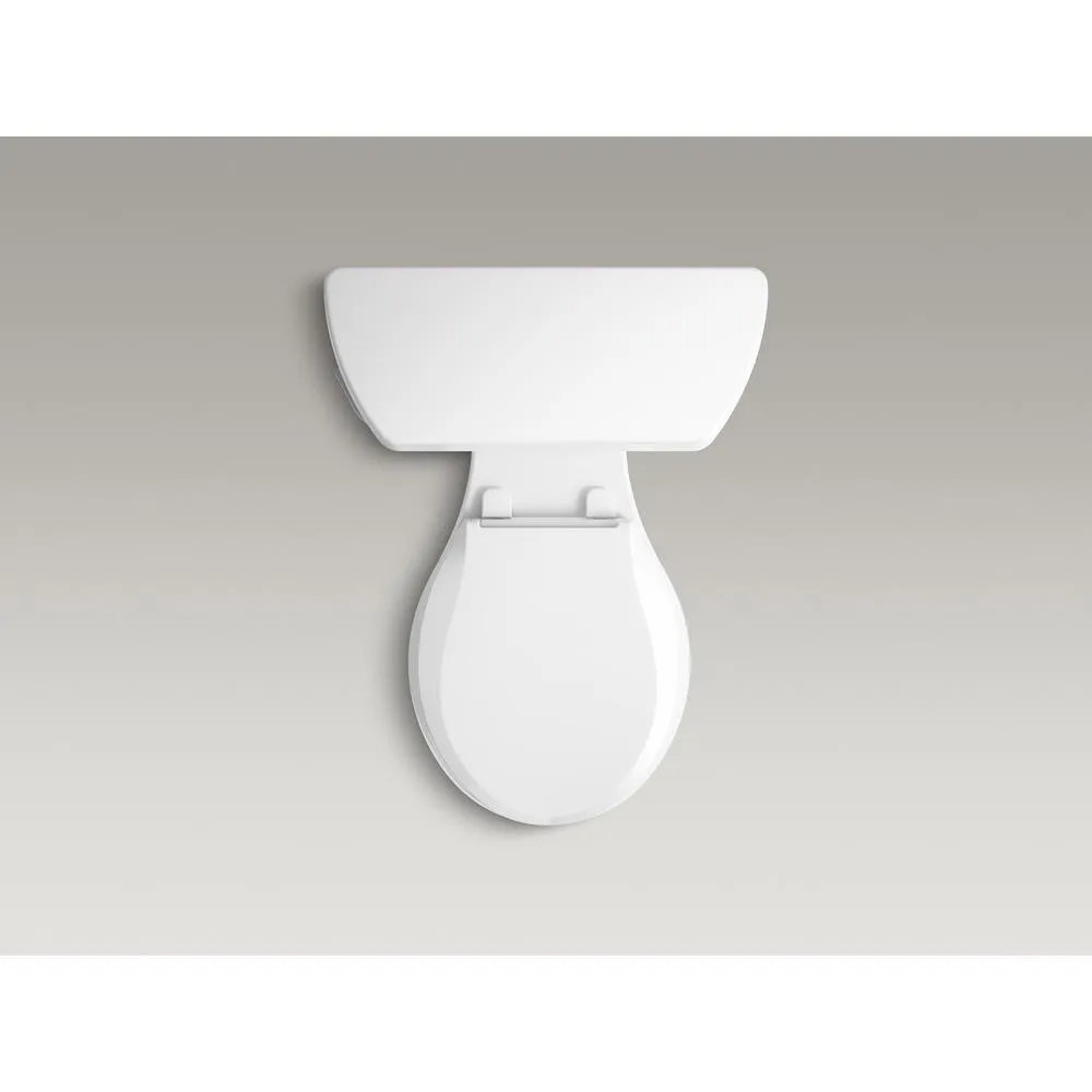 Cachet Quiet-Close Round Closed Front Toilet Seat with Grip-Tight Bumpers in White, photo 3 of 18