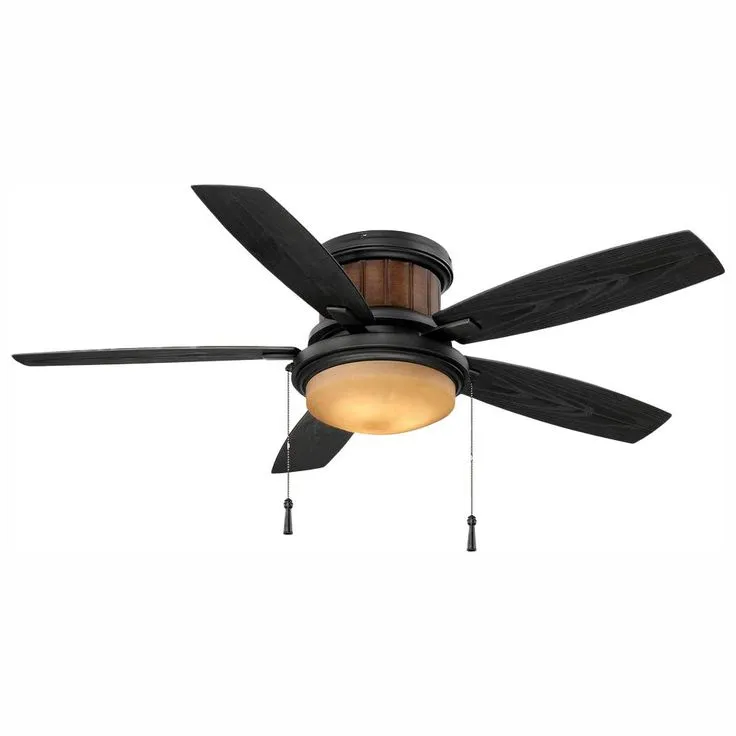 Roanoke 48 in. LED Indoor/Outdoor Matte White Ceiling Fan with Light Kit, photo 10 of 11